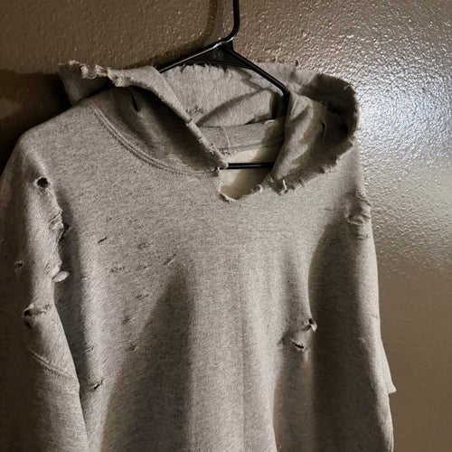 “Slashed” hoodie