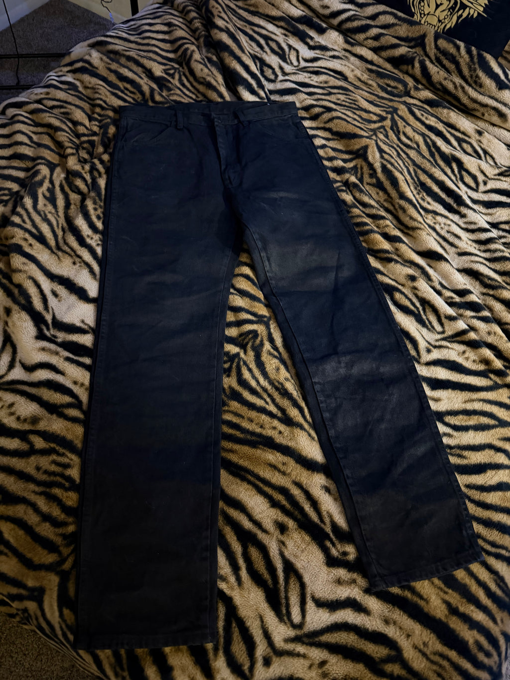 Waxed Jeans
